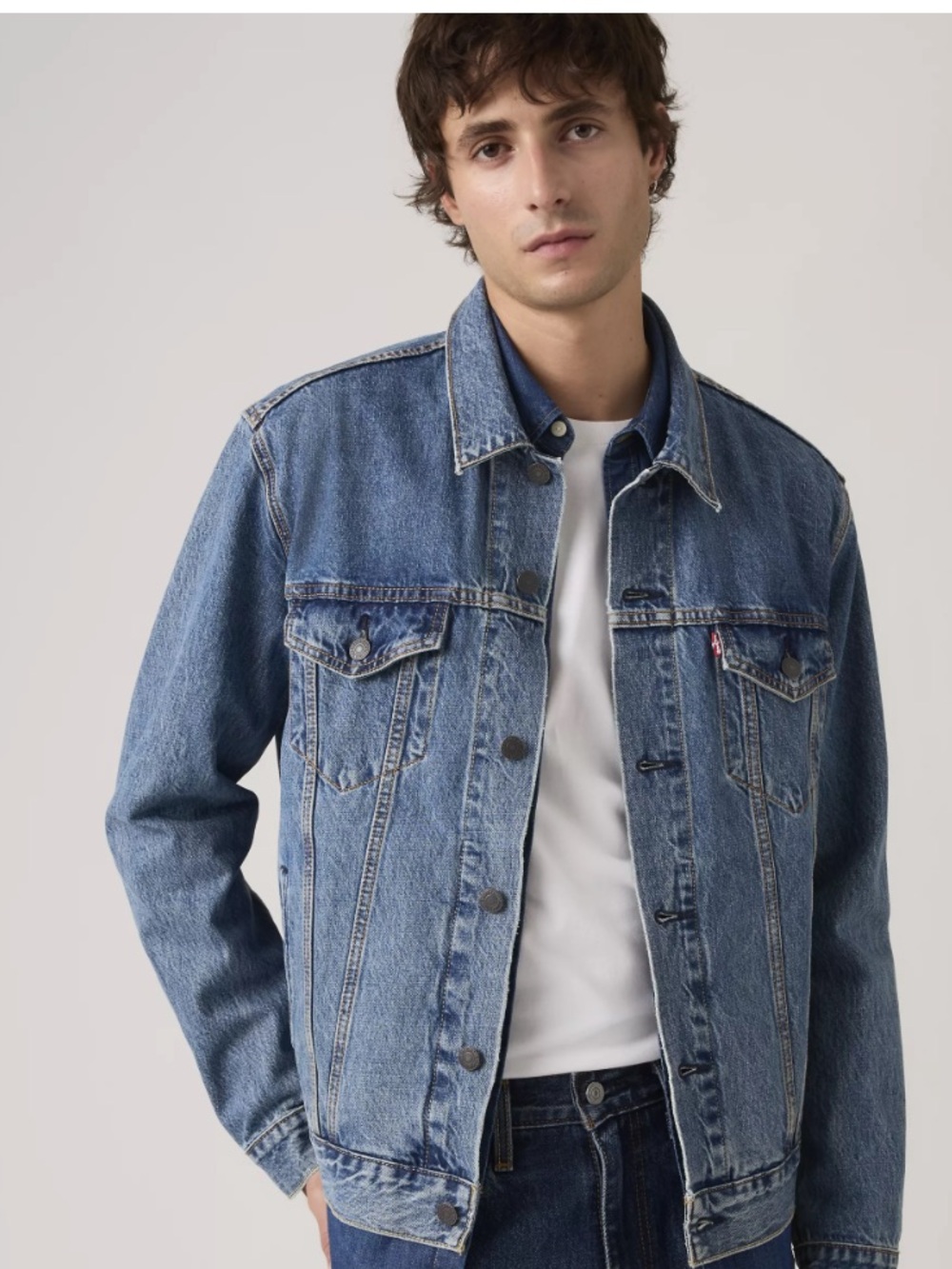 Levis denim jacket Large